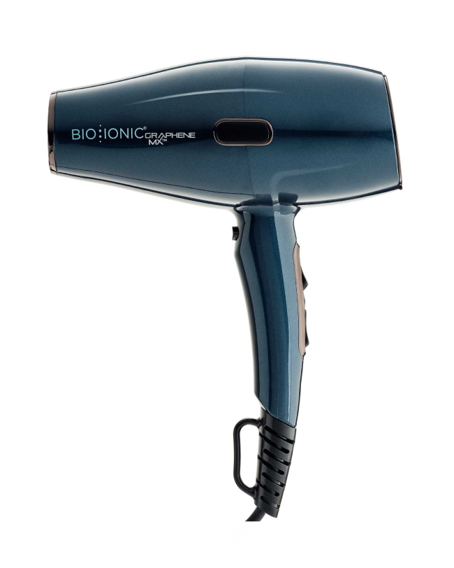 Bio Ionic Graphene MX dryer side view no diffuser - Look Perfect
