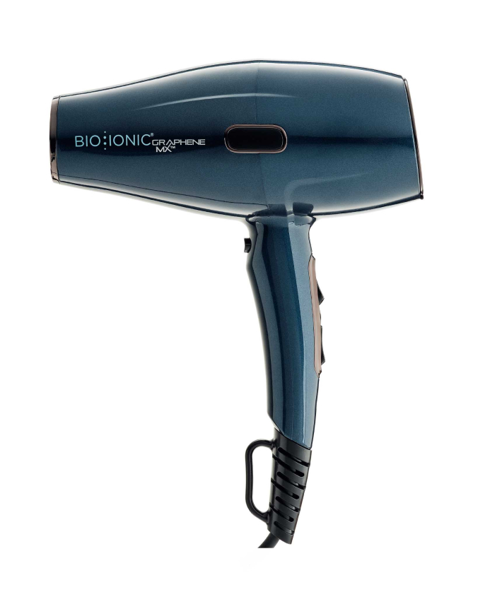 Bio Ionic Graphene MX dryer side view no diffuser - Look Perfect