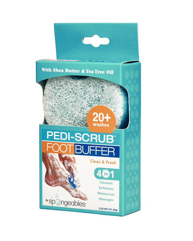 Spongeables Pedi Scrub Clean and Fresh - 20+ washes