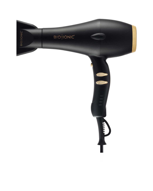 Bio Ionic Gold Pro Speed Dryer side view - Look Perfect