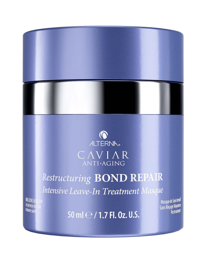Луксозна, възстановяваща хайверна маска за коса Alterna Caviar Anti-Aging Restructuring Bond Repair Leave-in Masque 50ml - Look Perfect