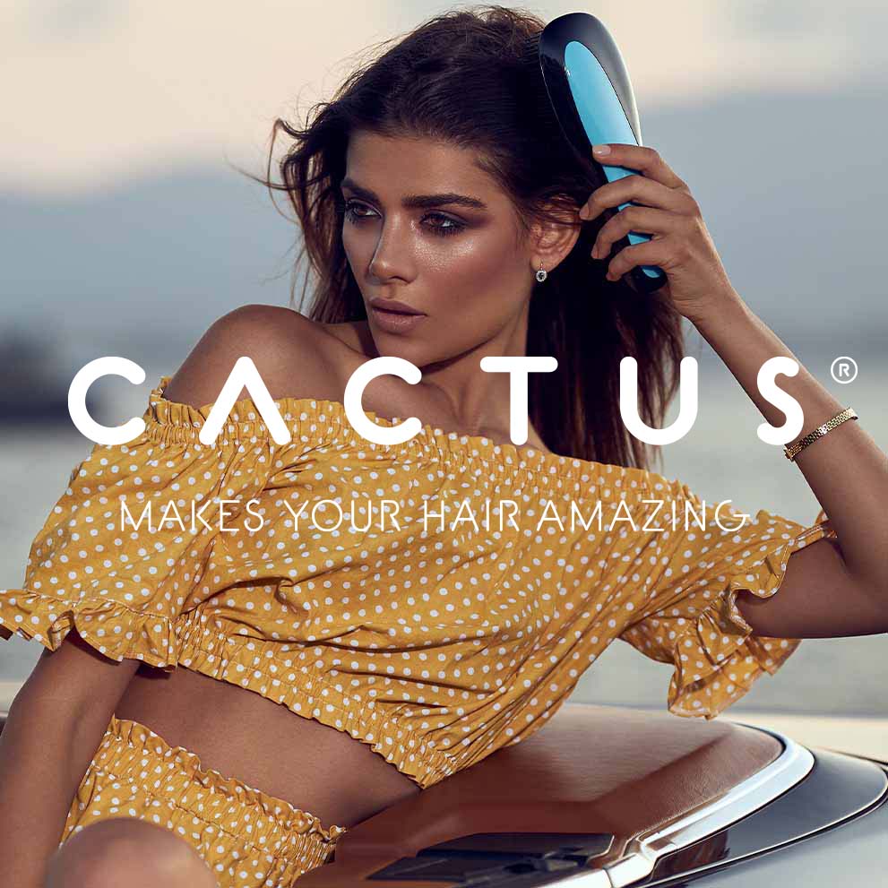 Cactus Hairbrush - Makes Your Hair Amazing - Look Perfect