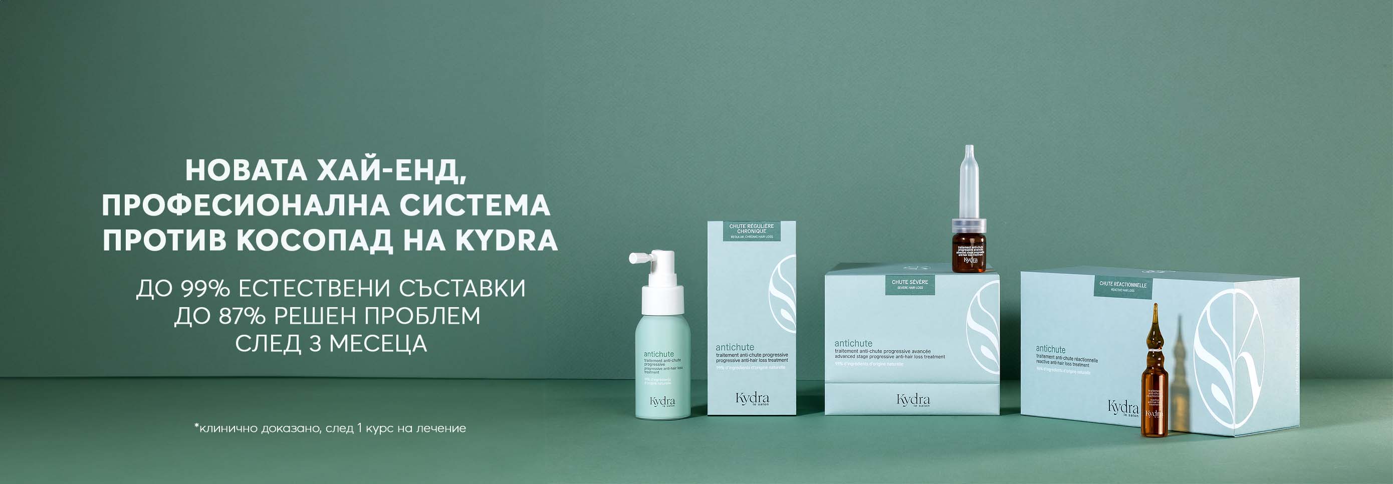 KYDRA professional high-end anti-hair loss system